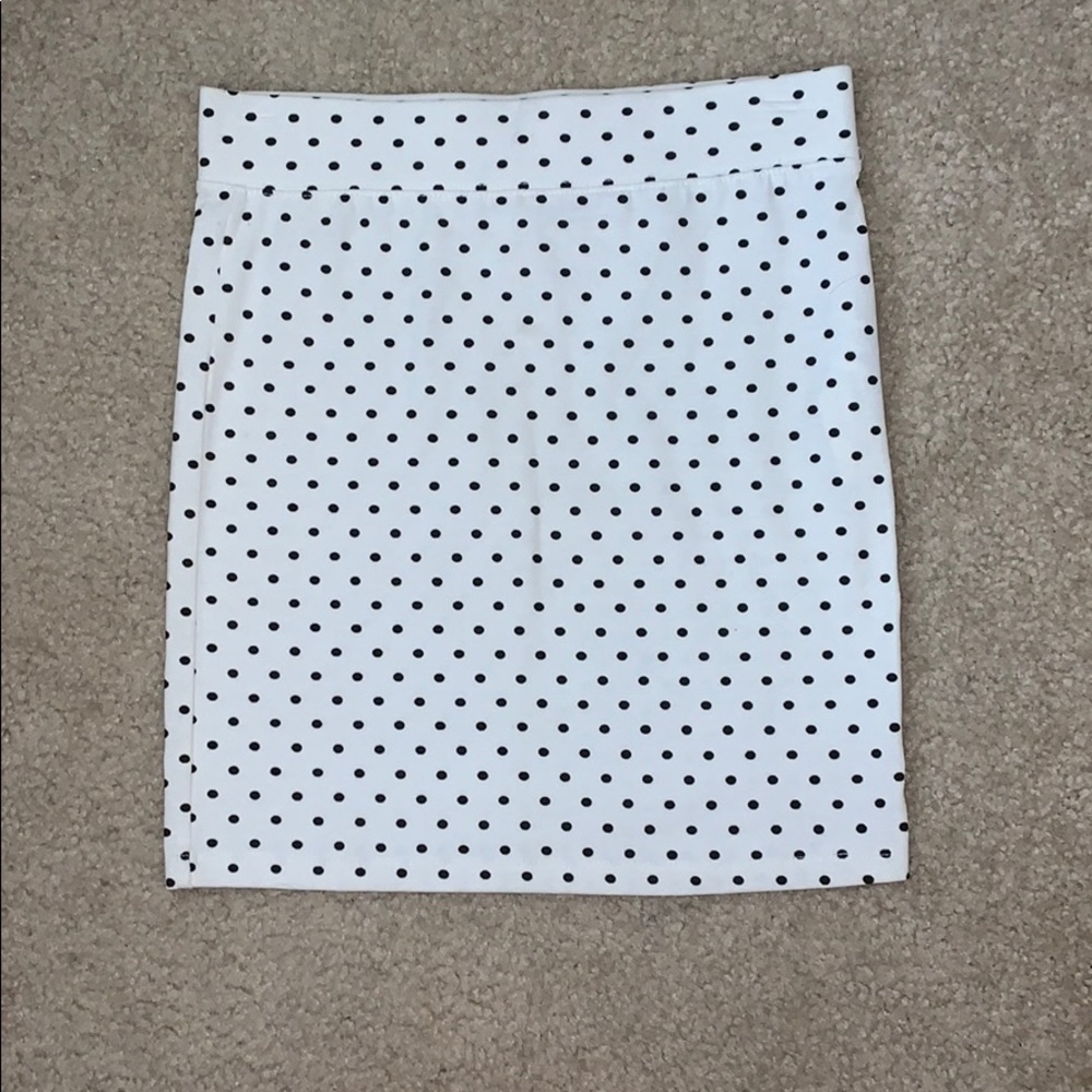 Polkadot skirt